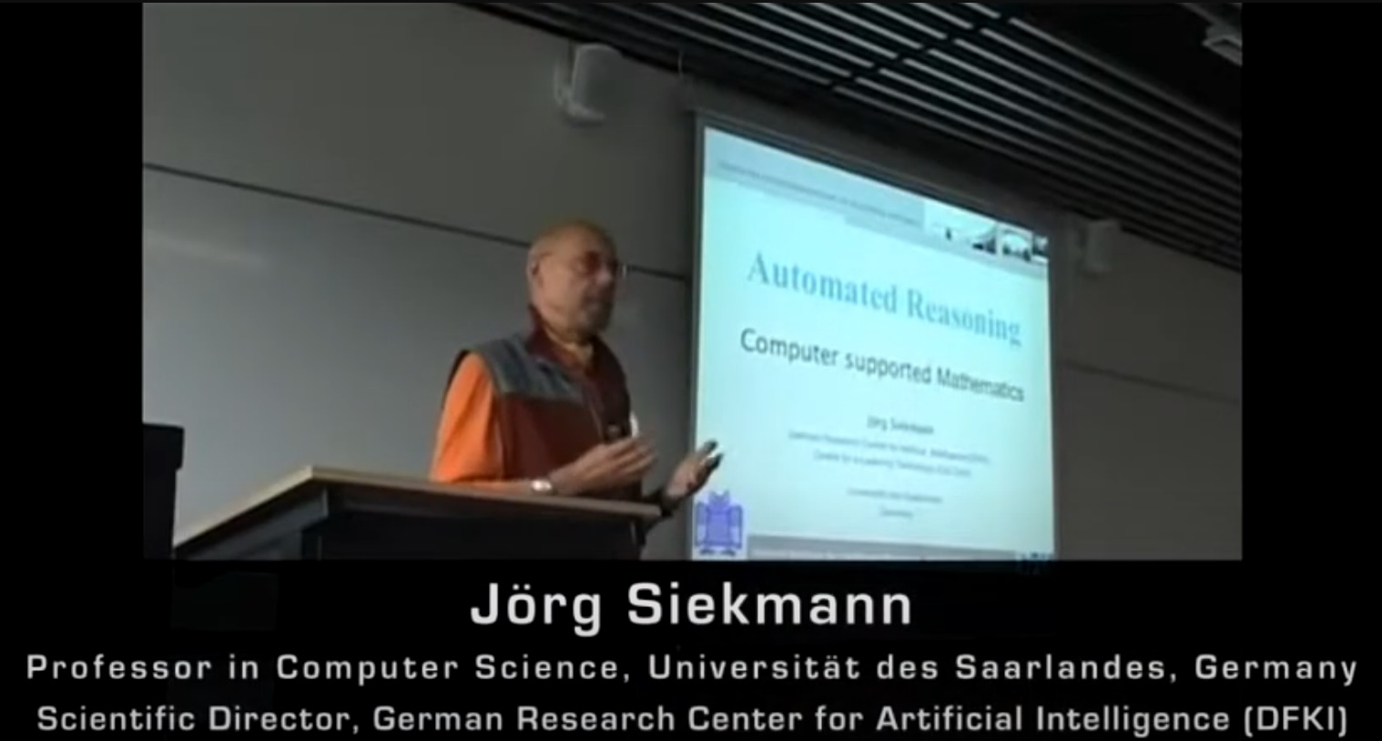 Still from Jrg Siekmann's 2011 lecture