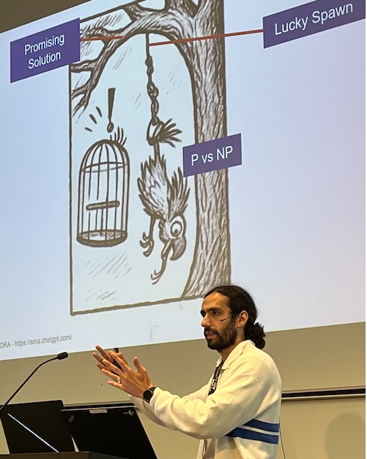 Still from Carvalho's AGI-25 lecture