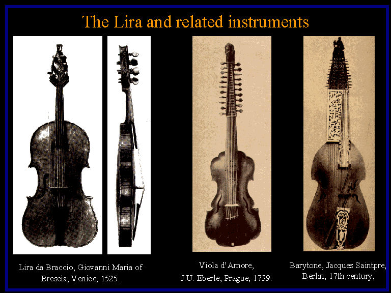 The Lira and related instruments