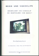 This was an extensive study, with empirical data collection from an experiment. I wish I still have visuals of the experimental setup, but in essence, we let our study participants listen to songs, with either the matching music clip (made by the artists), mis-matched music clips (random video, not related to the music), or just the music by itself. Then we asked the participants to rate each song using a semantic differential.