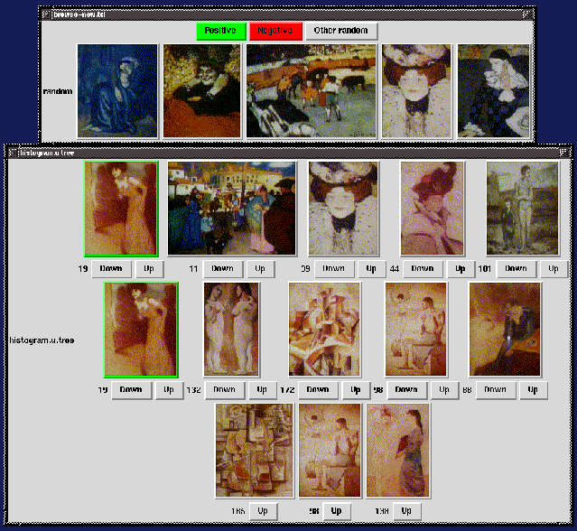 Screen shot of learning browser