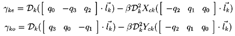 gamma terms in Jacobians